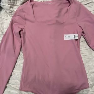 Baby Pink Abercrombie Bodysuit